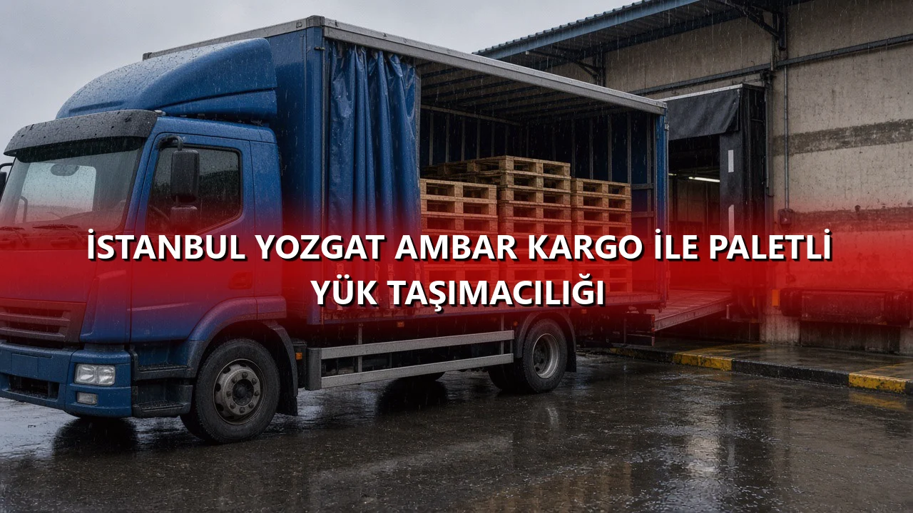 İstanbul Yozgat Ambar Kargo İle Paletli Yük Taşımacılığı